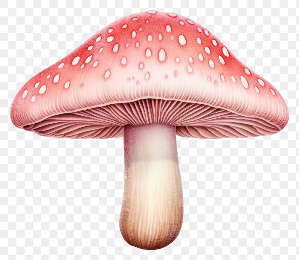 PNG Mushroom fungus agaric plant. 