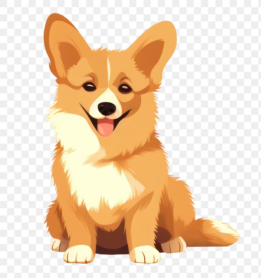 PNG Welsh corgi puppy mammal animal pet. 