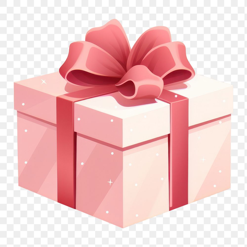 PNG Present gift pink celebration. AI generated Image by rawpixel.