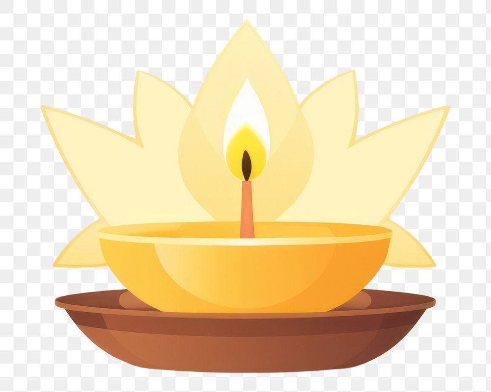 PNG Diwali candle spirituality illuminated. AI generated Image by rawpixel.
