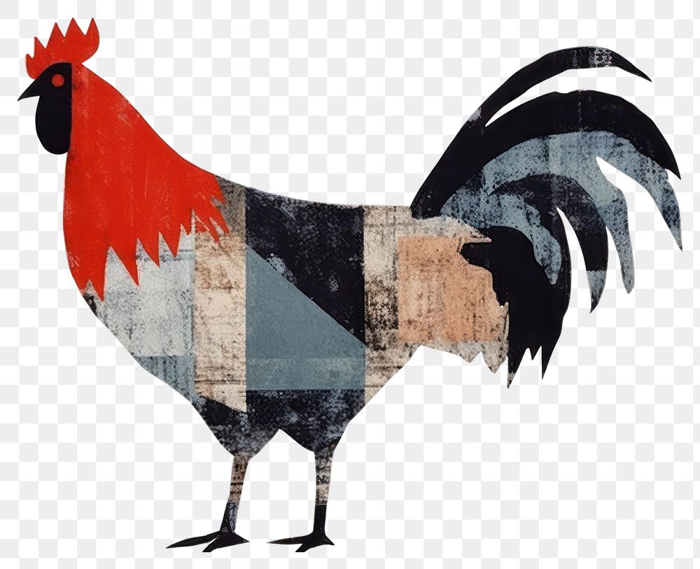 PNG Rooster chicken poultry animal. AI generated Image by rawpixel.