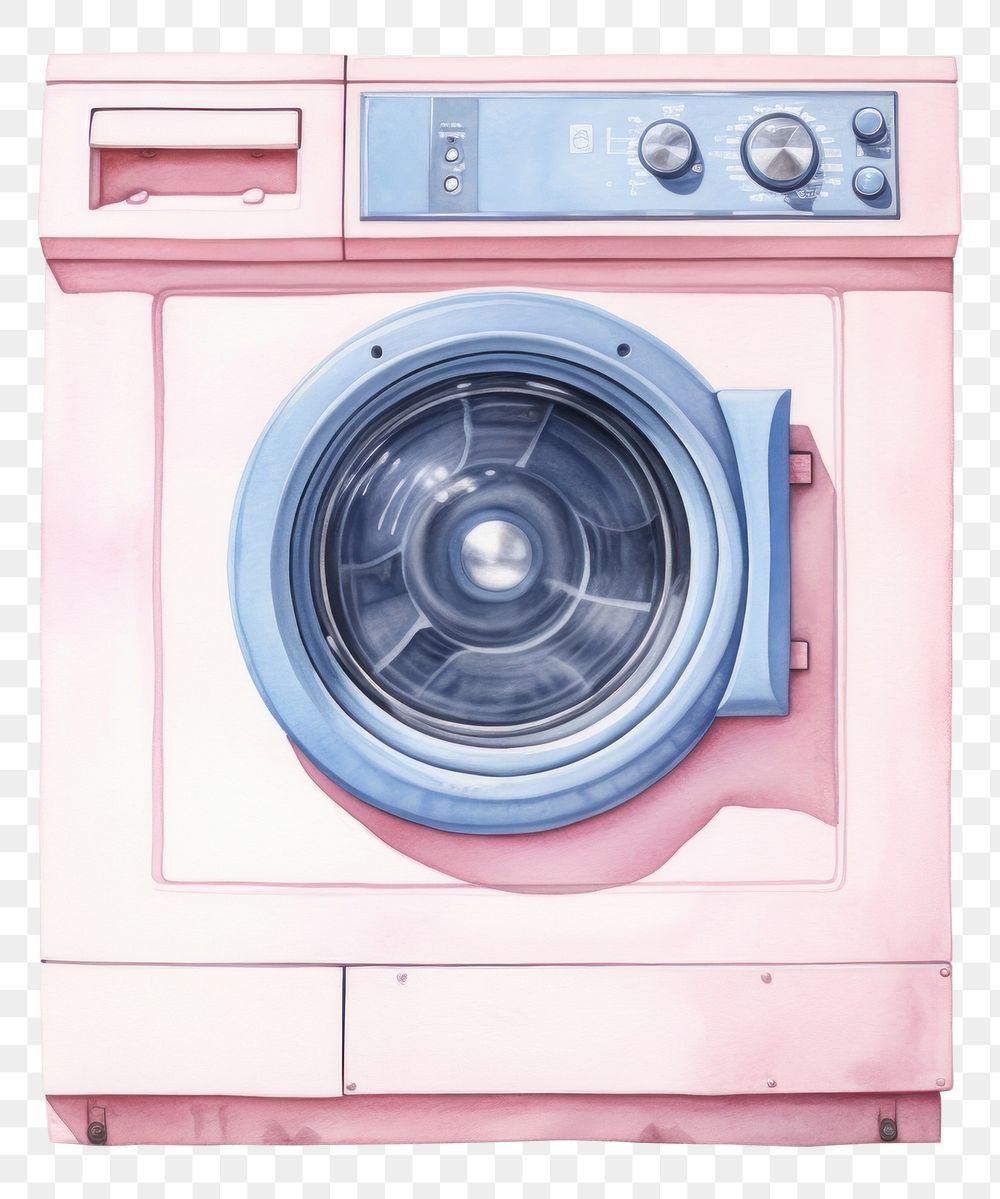 PNG Washing machine appliance dryer technology. AI generated Image by rawpixel.