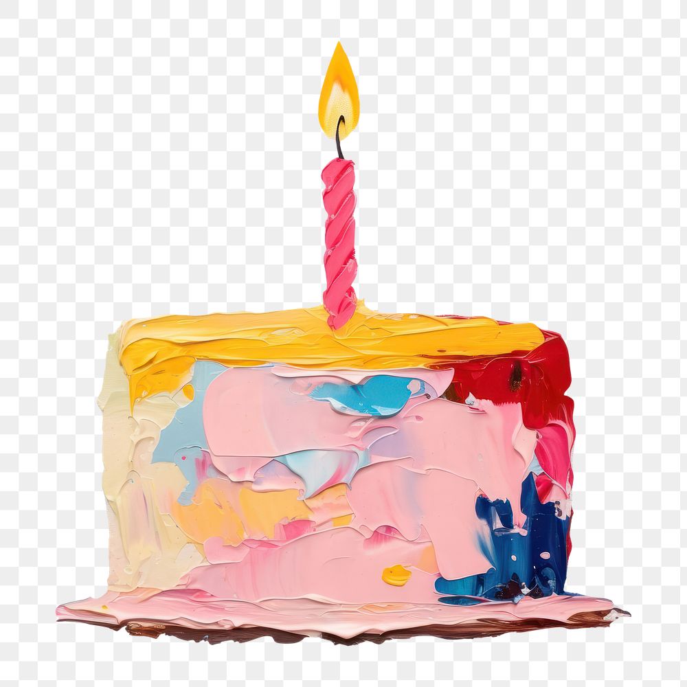 PNG Birthday cake candle birthday dessert. AI generated Image by rawpixel.