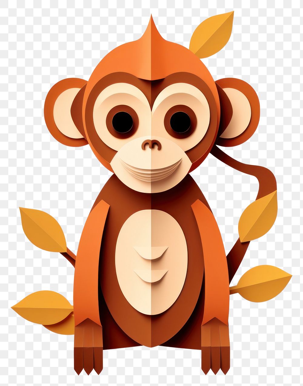 PNG Monkey animal mammal nature. AI generated Image by rawpixel.