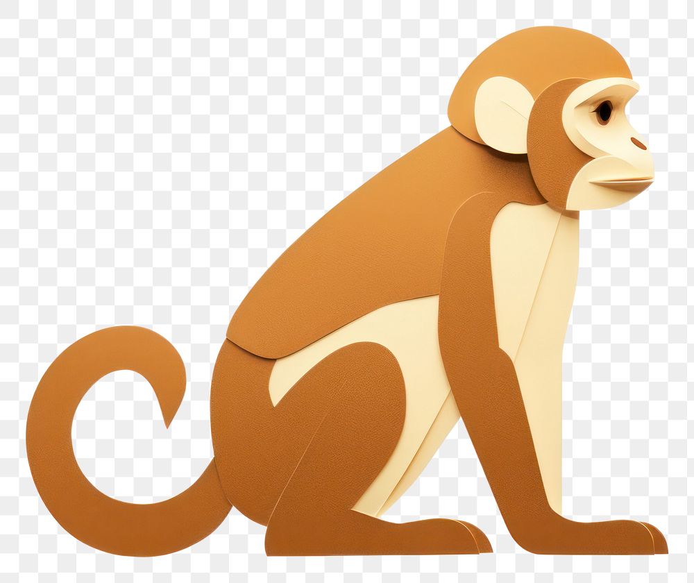 PNG Monkey wildlife animal mammal. AI generated Image by rawpixel.