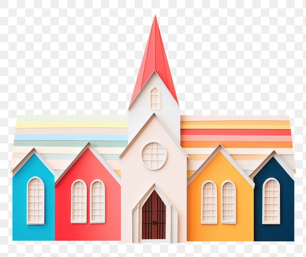 PNG Church white background architecture spirituality. AI generated Image by rawpixel.