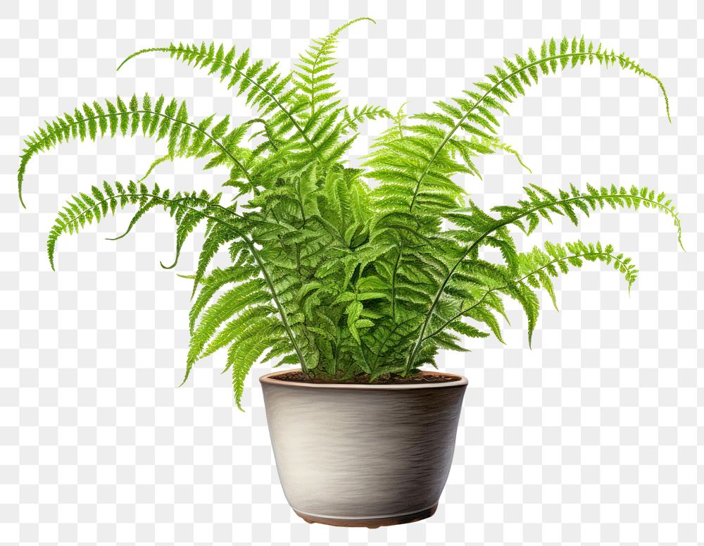 PNG Plant fern leaf houseplant. 