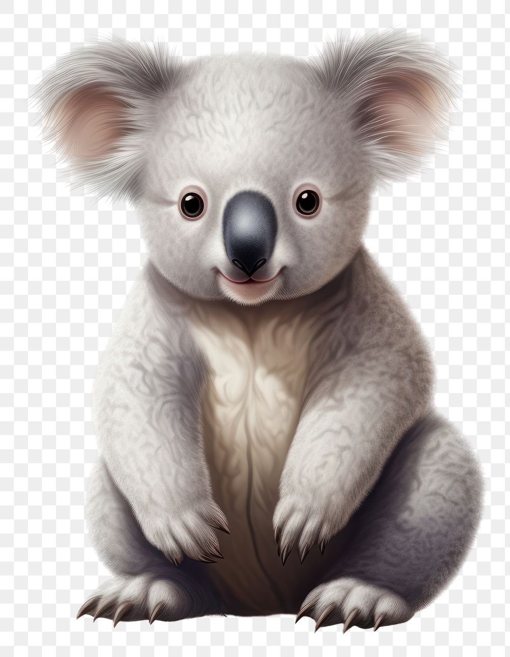 PNG Koala mammal animal bear. AI generated Image by rawpixel.
