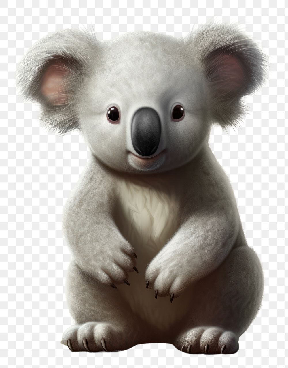PNG Koala mammal animal representation. AI generated Image by rawpixel.