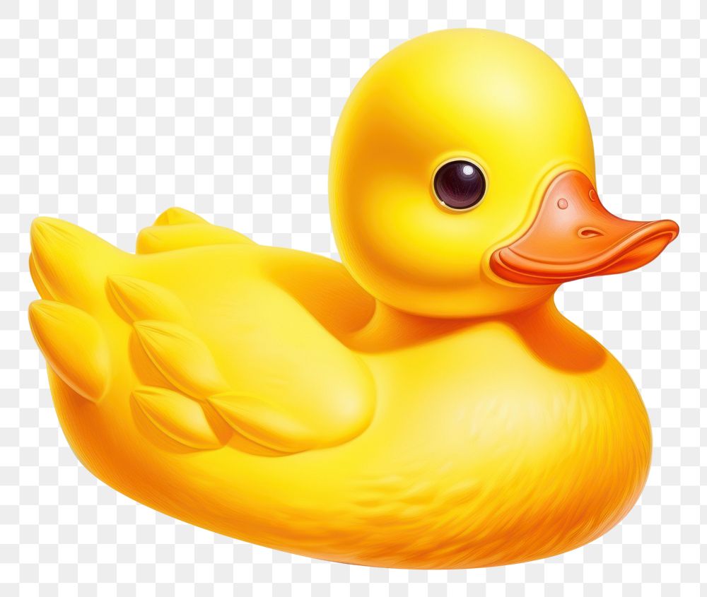 PNG Rubber duck animal yellow bird. 