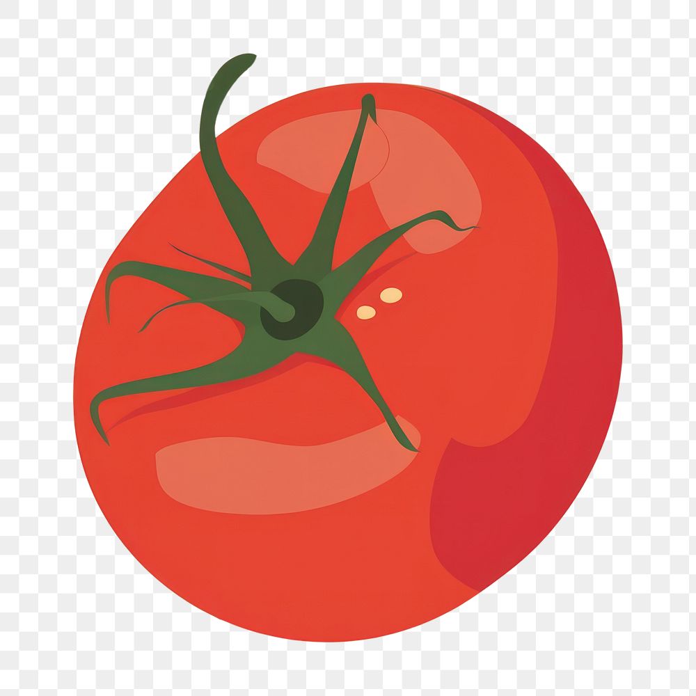 PNG Tomato food vegetable plant. 