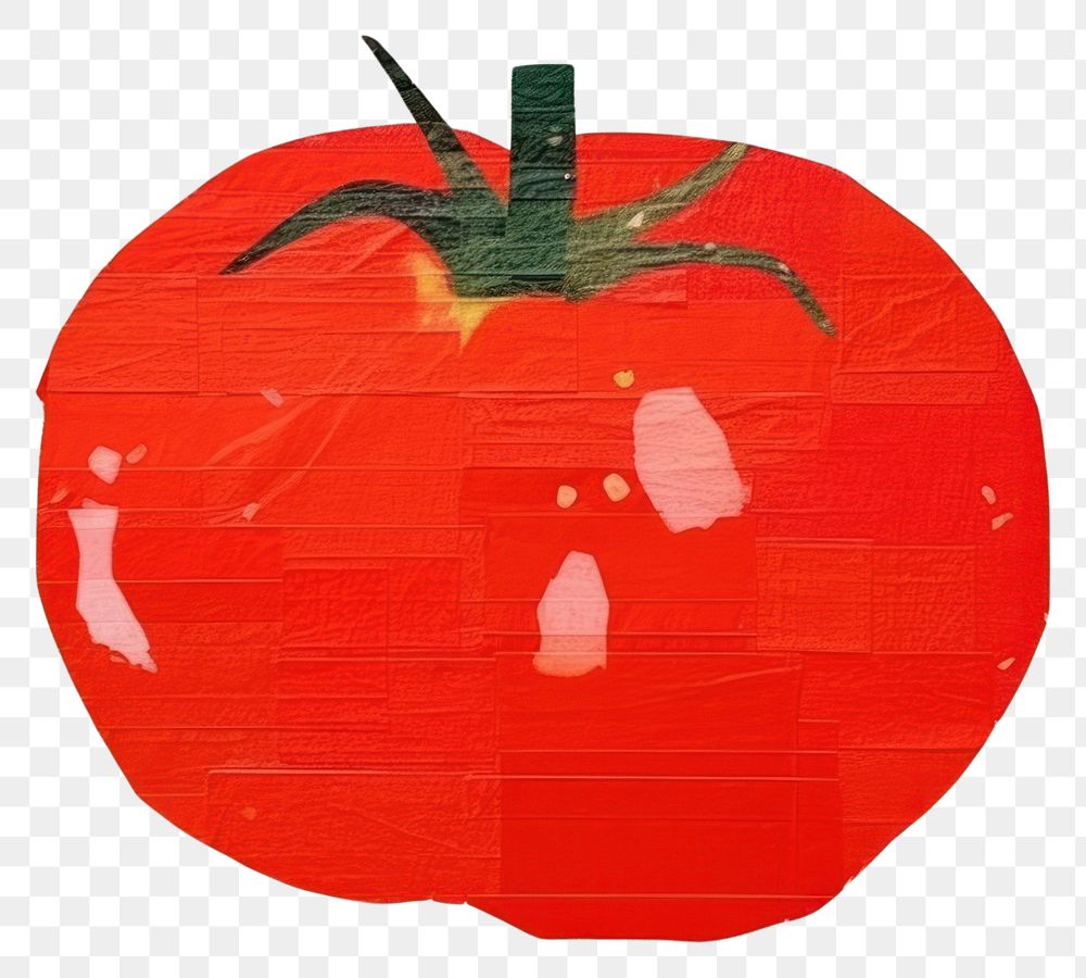 PNG Tomato art creativity vegetable. AI generated Image by rawpixel.