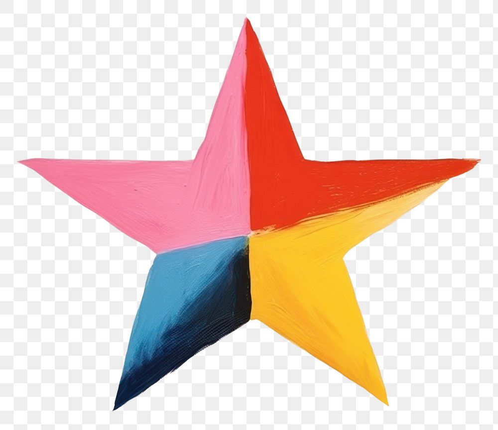 PNG Star art abstract symbol. AI generated Image by rawpixel.