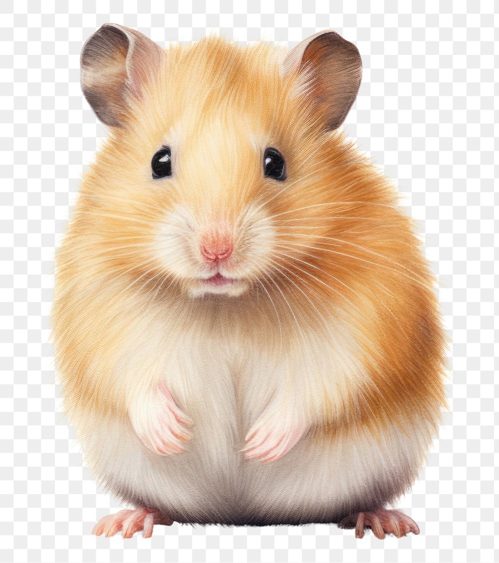 PNG Hamster rat rodent mammal. AI generated Image by rawpixel.