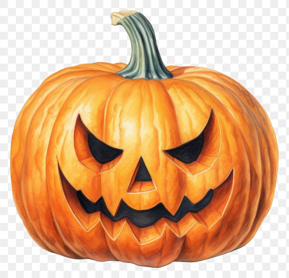 PNG Halloween halloween vegetable pumpkin. AI generated Image by rawpixel.