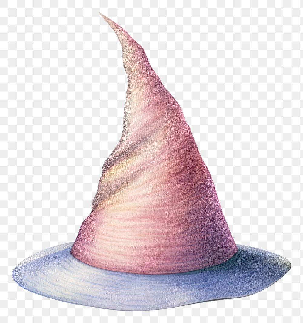 PNG Wizard hat white background invertebrate clothing. AI generated Image by rawpixel.
