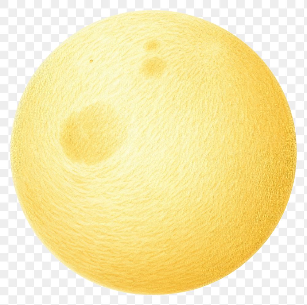 PNG Moon sphere yellow fruit. AI generated Image by rawpixel.