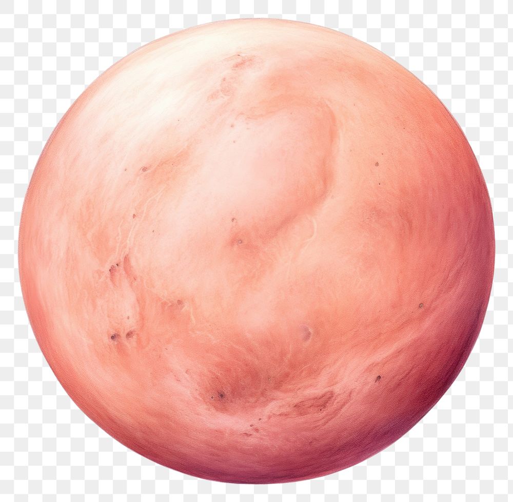 PNG Mars sphere space moon. AI generated Image by rawpixel.