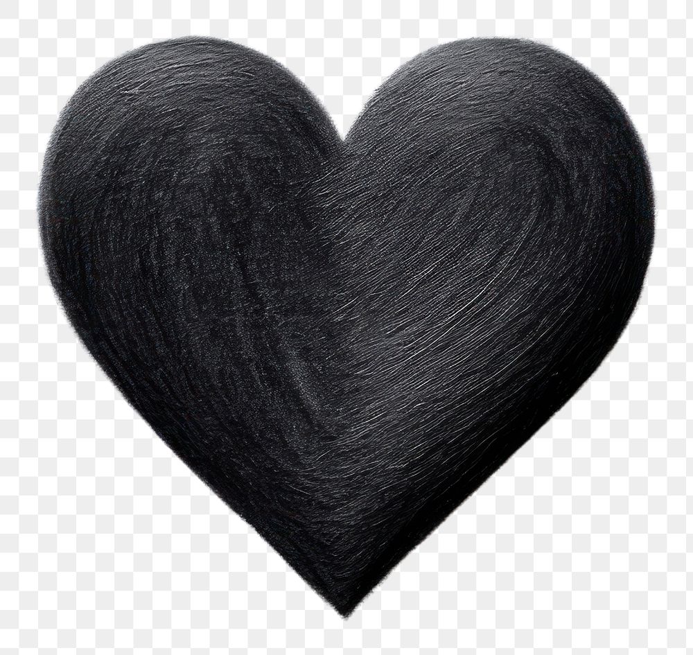 PNG Symbol black heart love. AI generated Image by rawpixel.