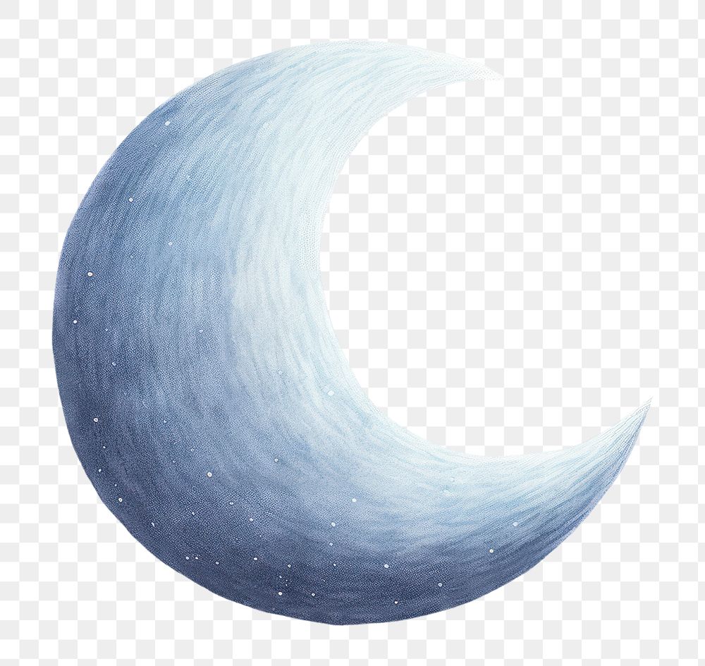PNG Moon night drawing white background. AI generated Image by rawpixel.