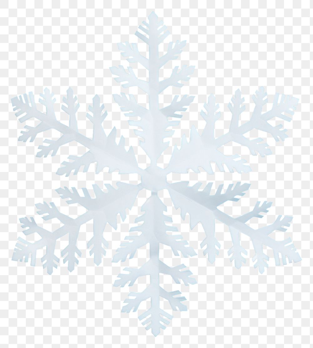 PNG Snowflake blue celebration decoration. 