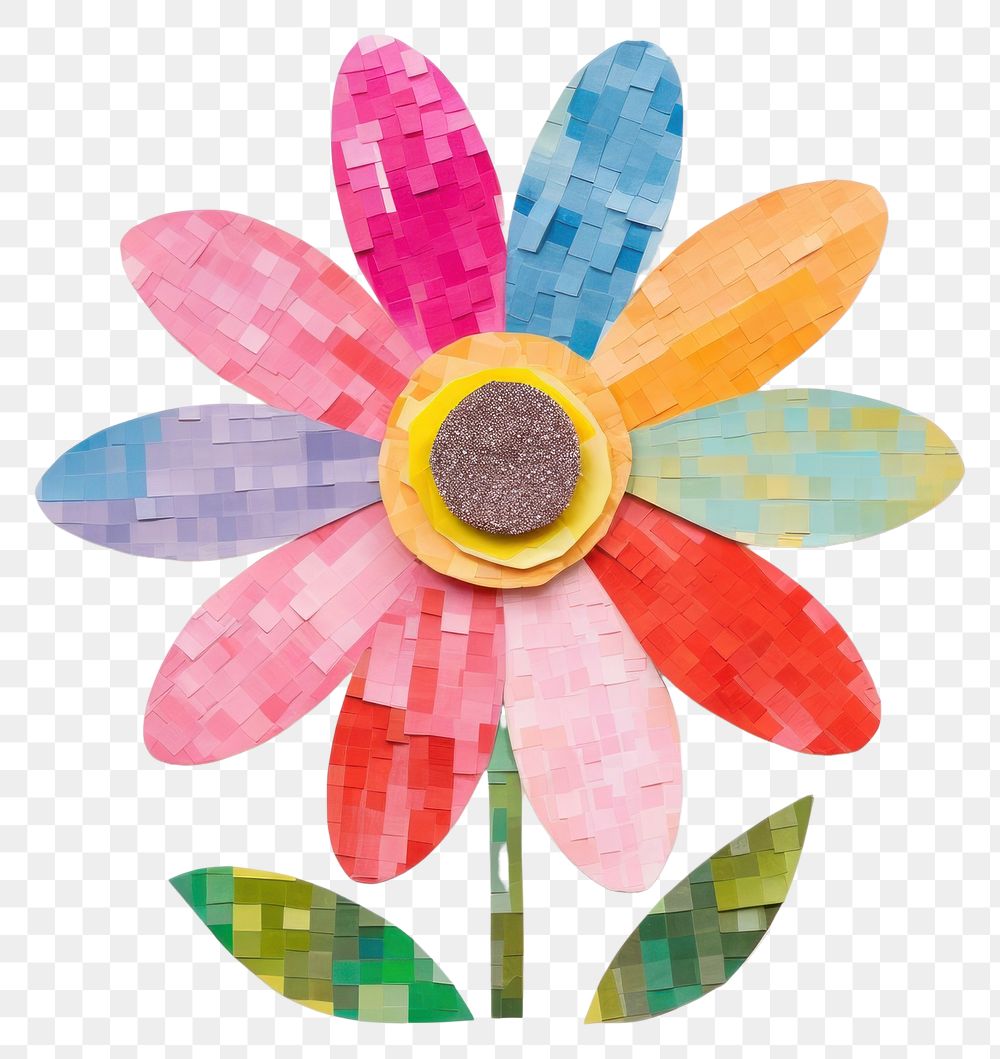 PNG Flower art drawing craft. AI generated Image by rawpixel.