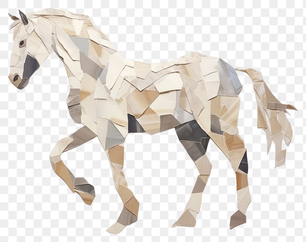 PNG Horse origami animal mammal. 