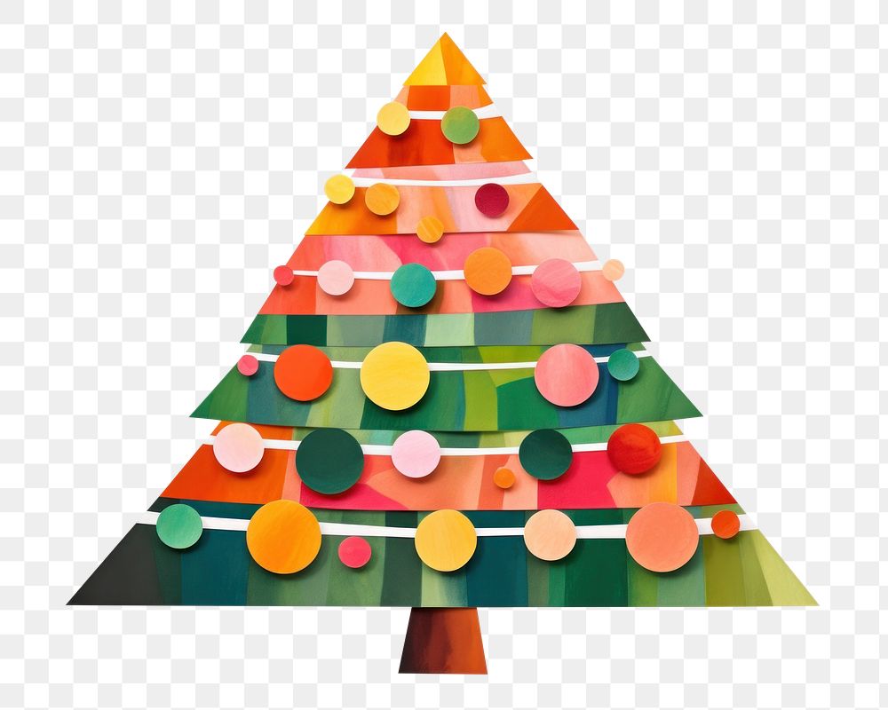 PNG Christmas tree celebration creativity decoration. AI generated Image by rawpixel.