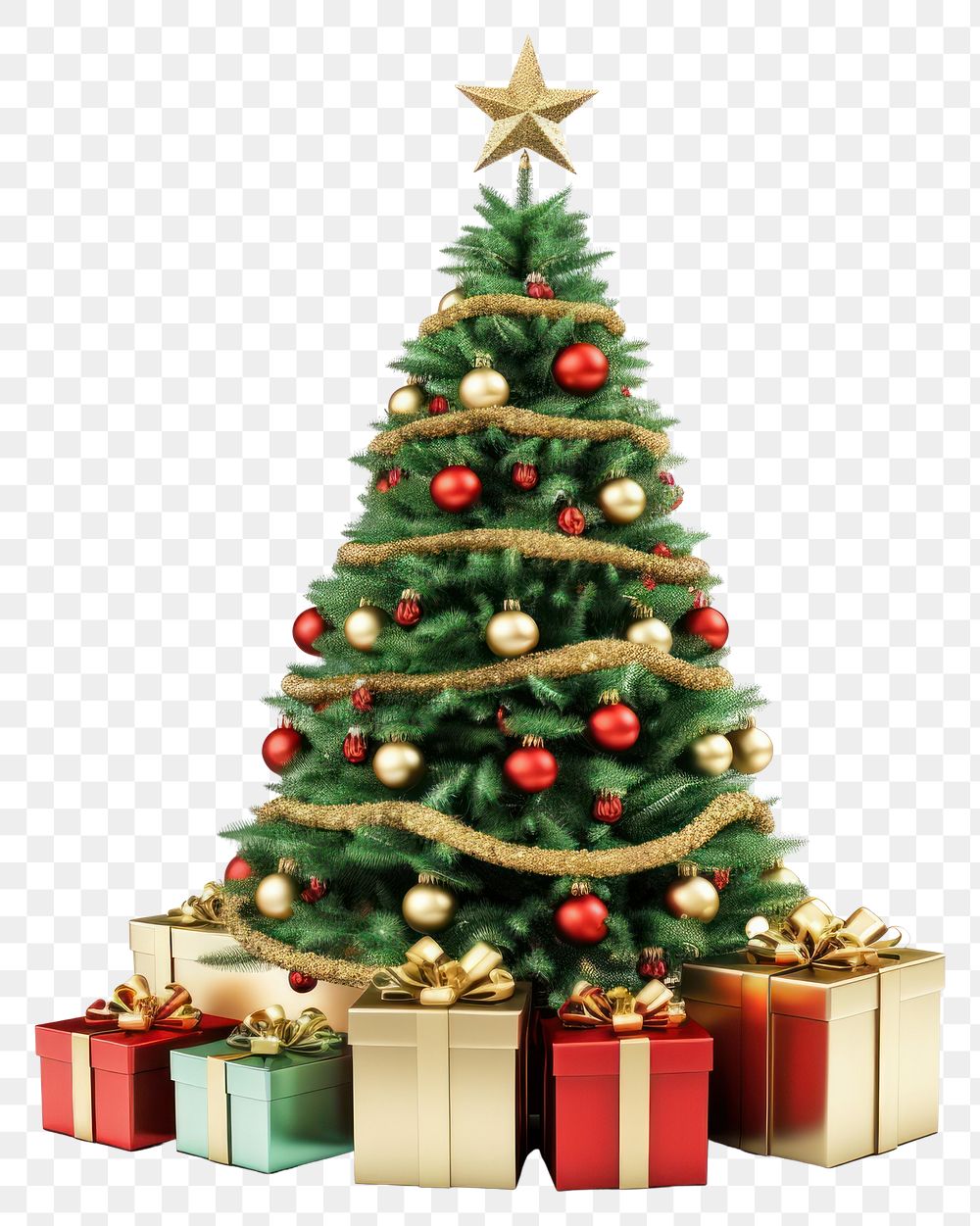 PNG Christmas plant tree box