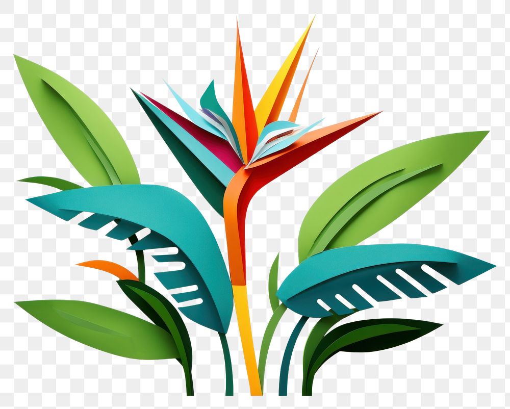 PNG Plant pattern paper leaf. 