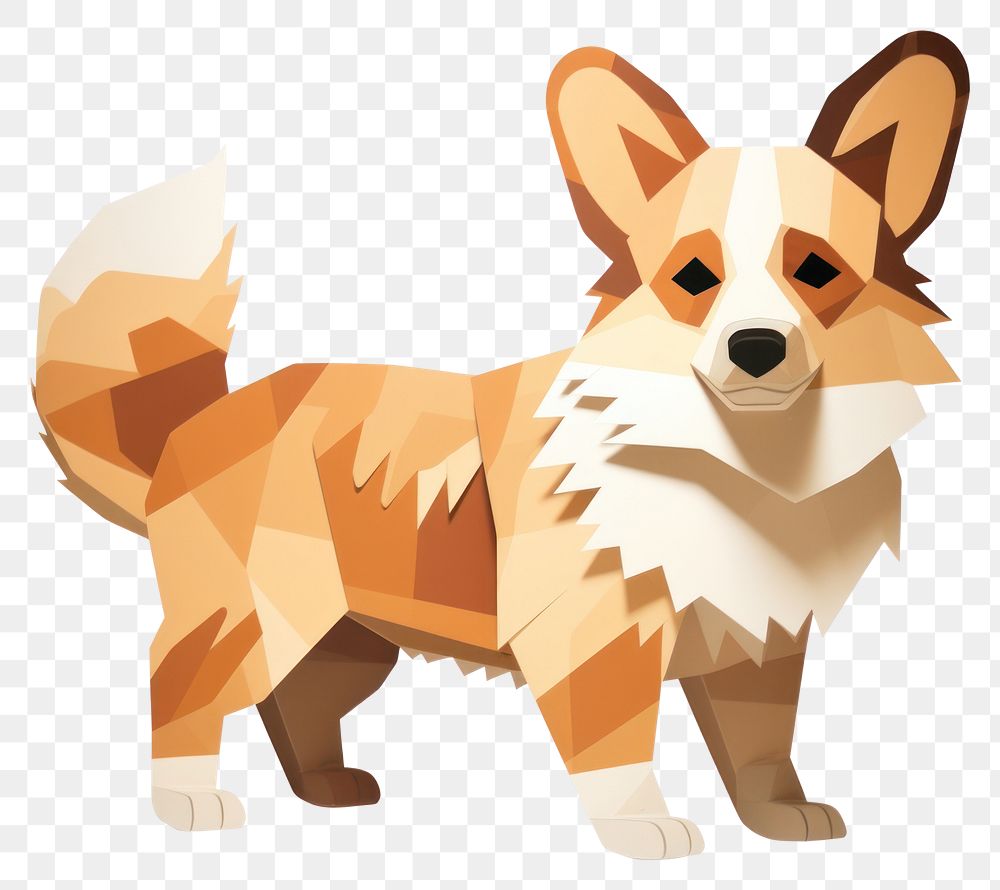 PNG Pembroke Welsh Corgi dog mammal animal pet. 