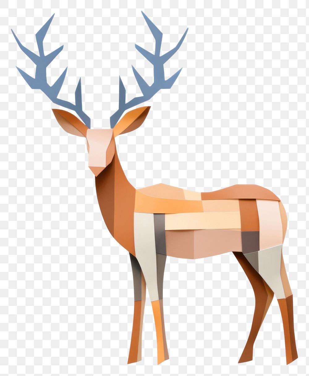 PNG Christmas theme reindeer antler mammal. AI generated Image by rawpixel.