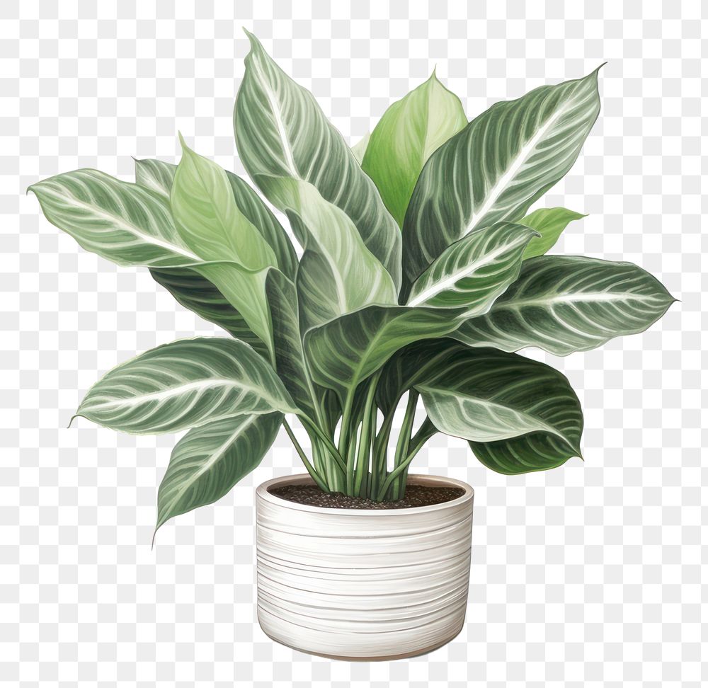 PNG Houseplant leaf white background freshness. 