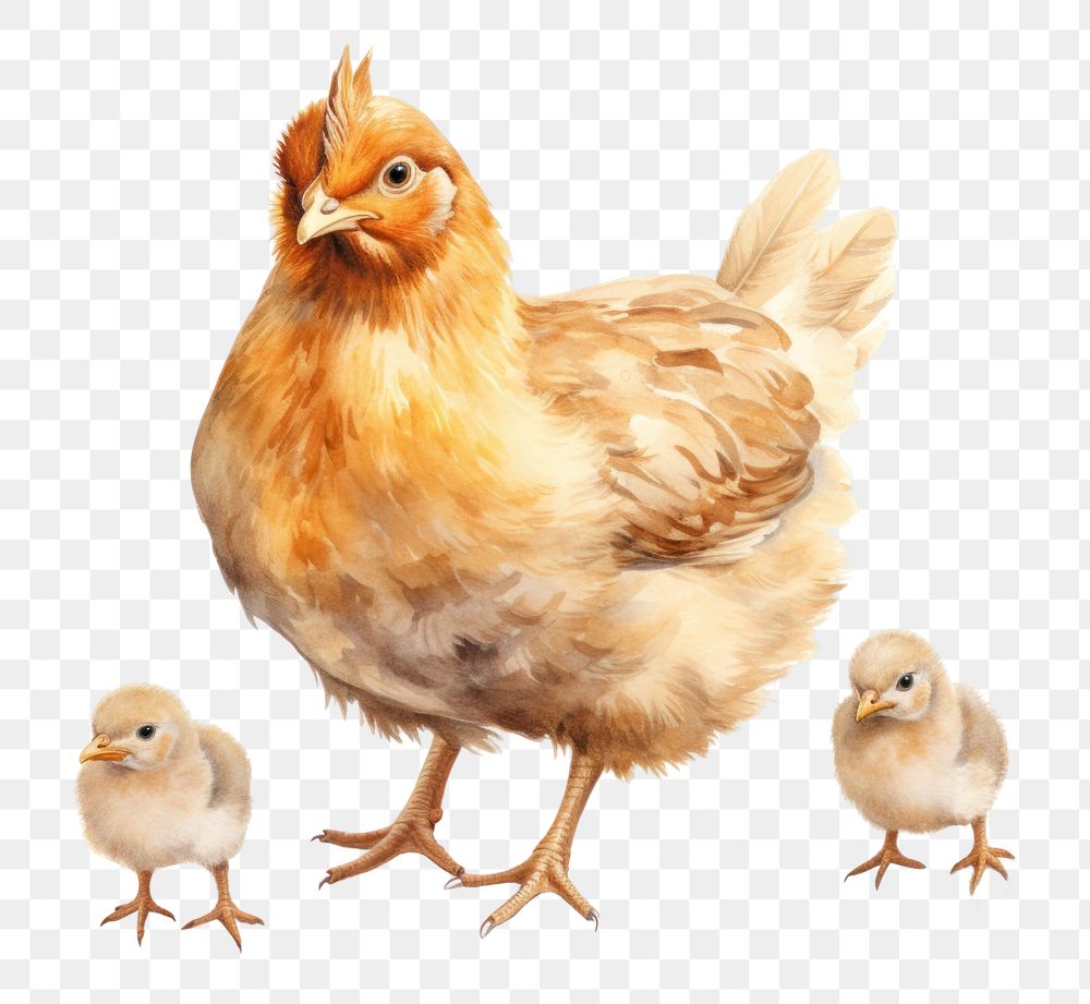 PNG Chicken poultry animal bird. 