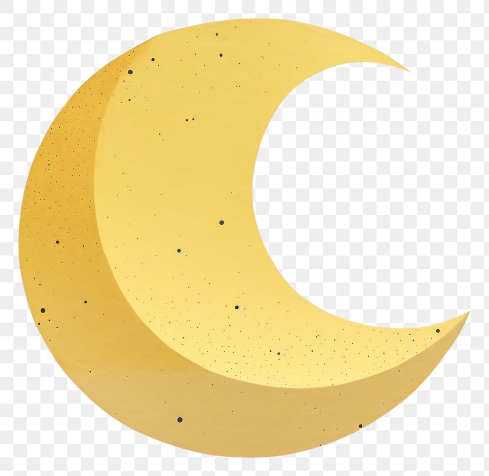 PNG Yellow moon astronomy night astrology. 