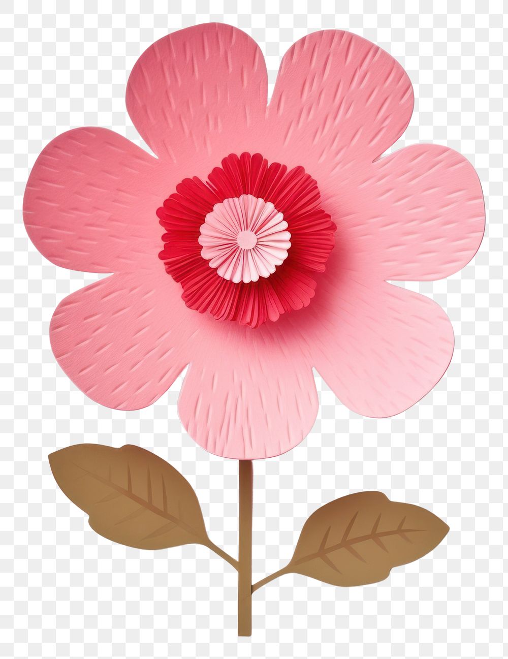 PNG A flower hibiscus petal plant. AI generated Image by rawpixel.