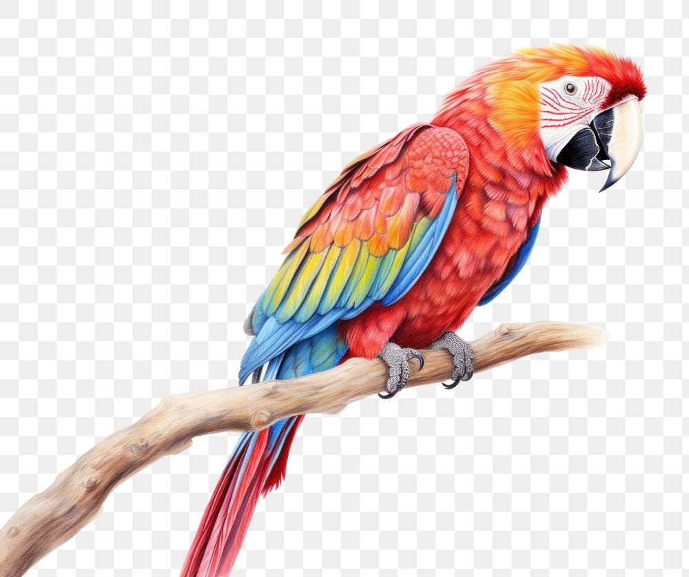 PNG Zoo parrot animal macaw. 