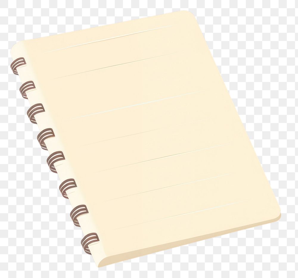 PNG Notebook paper diary page electronics. 