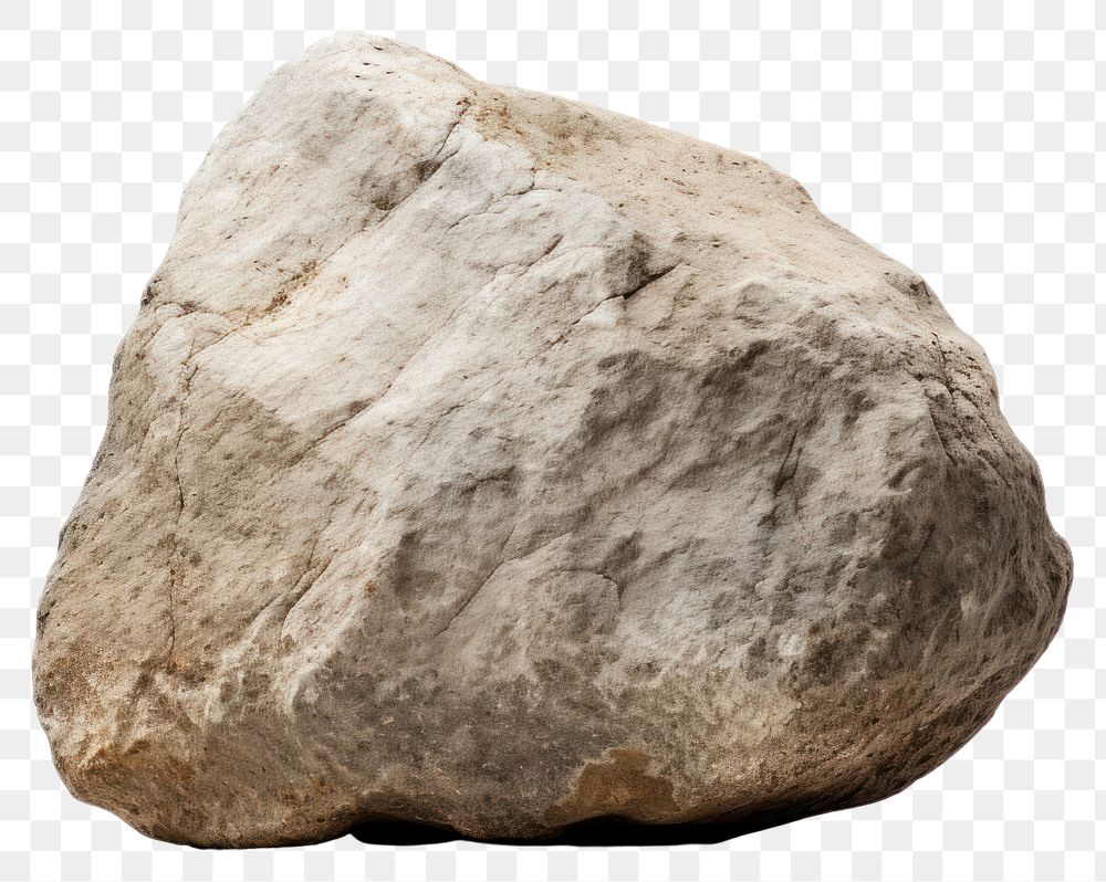 PNG Boulder stone boulder mineral rock. AI generated Image by rawpixel.