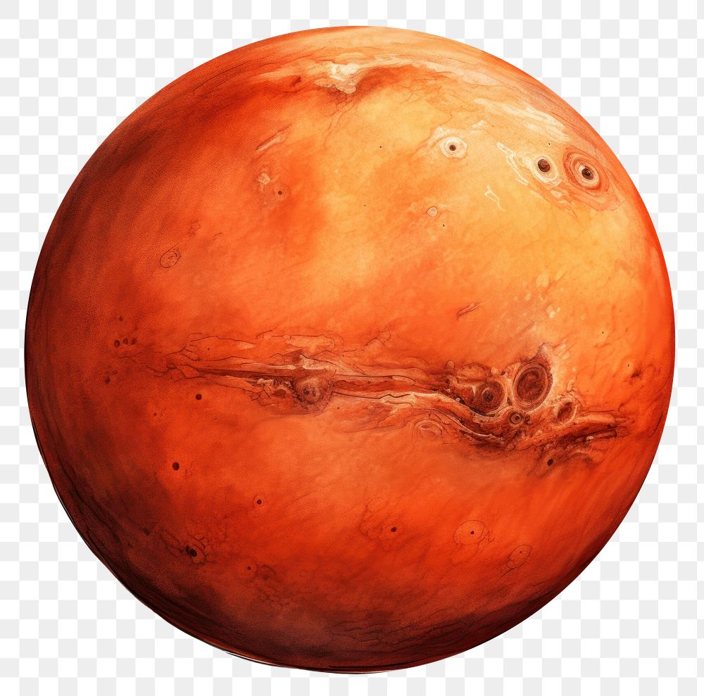 PNG Planet mars astronomy space universe. 