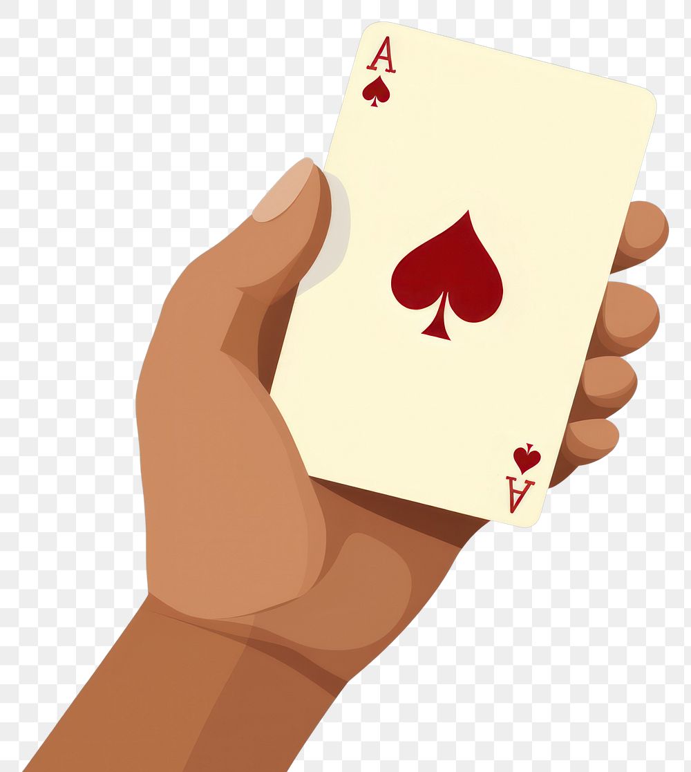 PNG Playing cards hand gambling holding. AI generated Image by rawpixel.