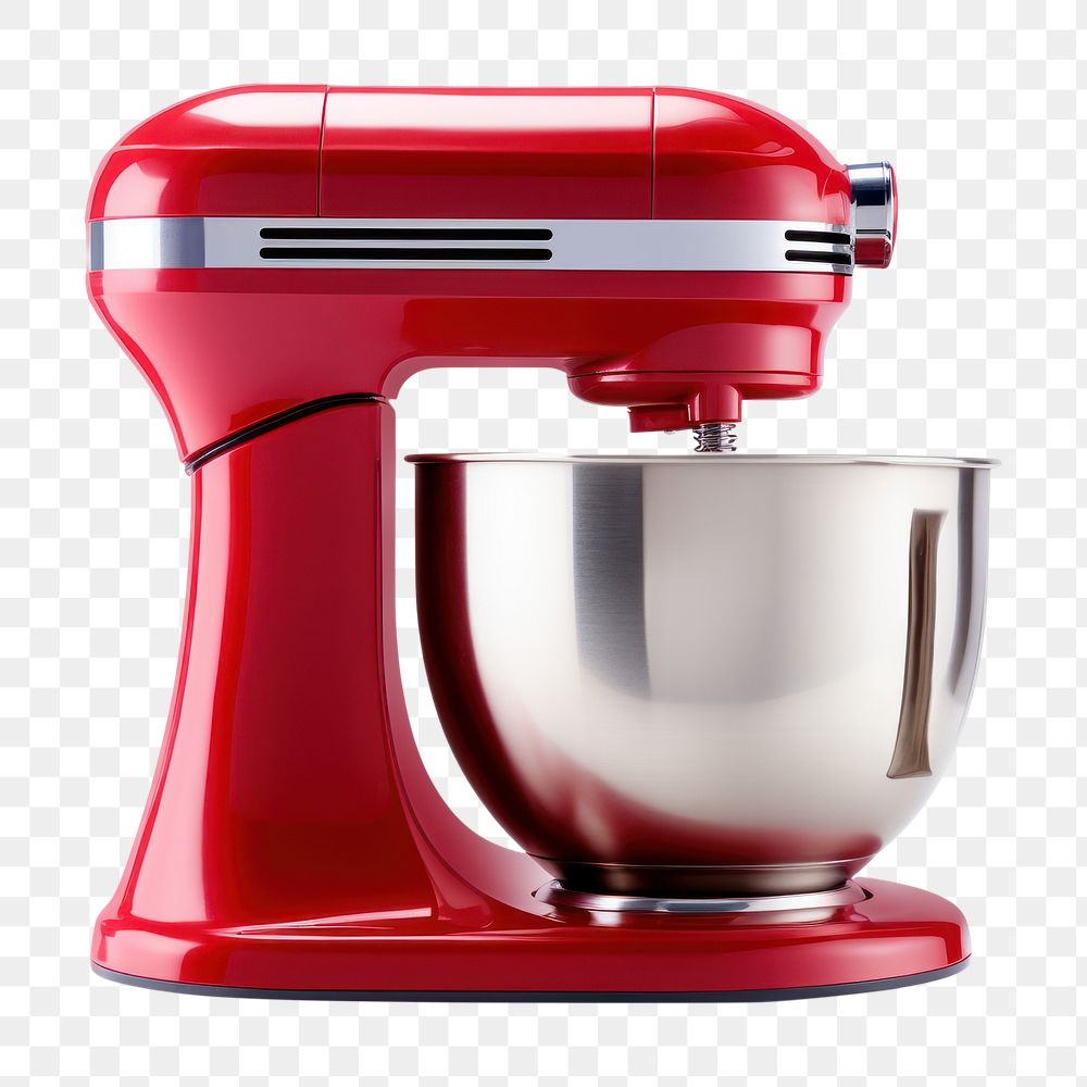 PNG Food mixer red white background technology