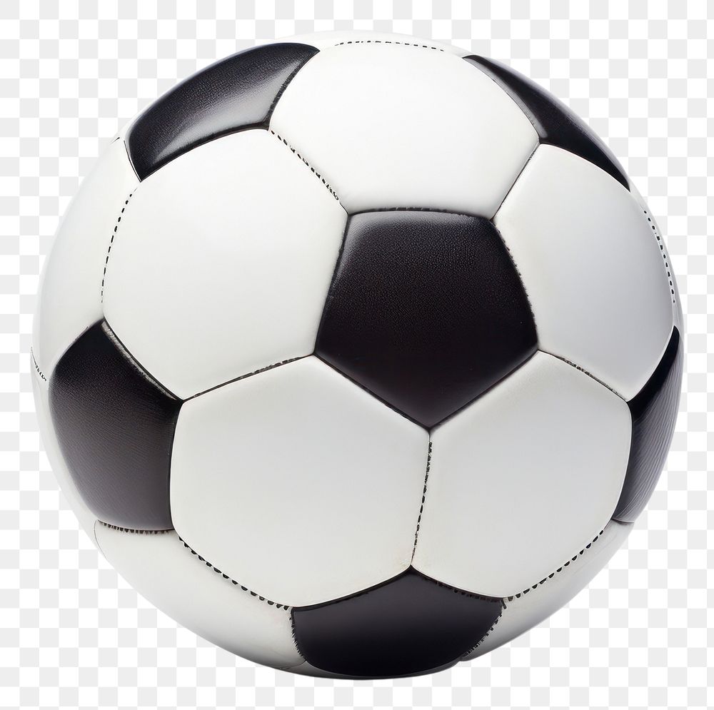 PNG Soccer football ball soccer sports white background. AI generated Image by rawpixel.