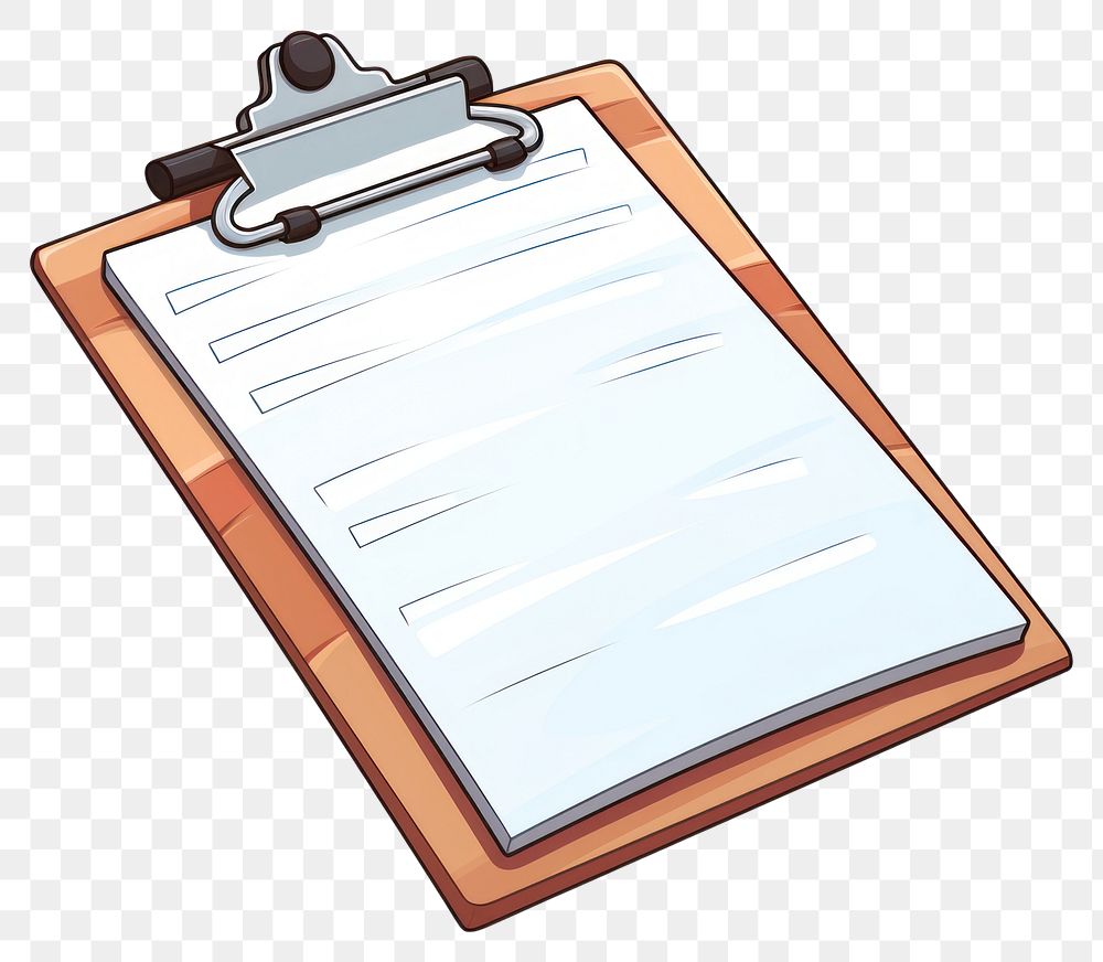PNG  Clipboard cartoon text white background. AI generated Image by rawpixel.