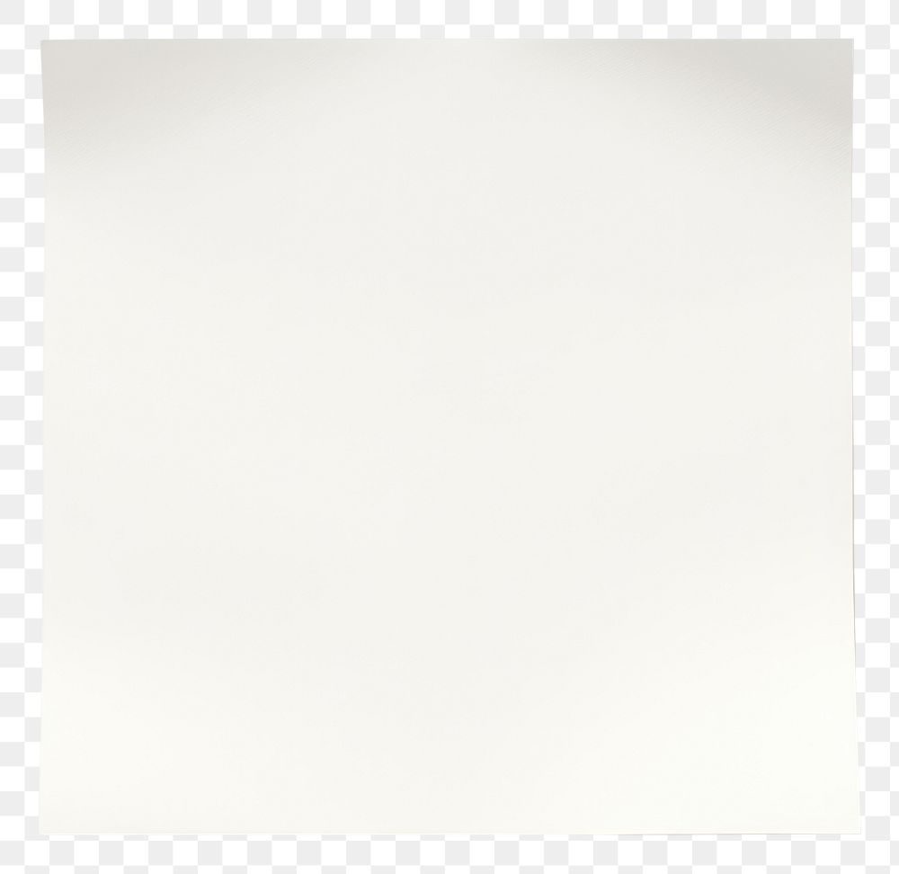 PNG White note paper backgrounds simplicity rectangle. AI generated Image by rawpixel.