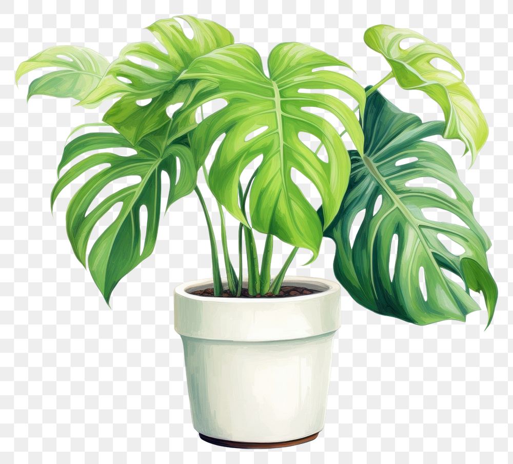 PNG Plant leaf houseplant freshness. AI generated Image by rawpixel.