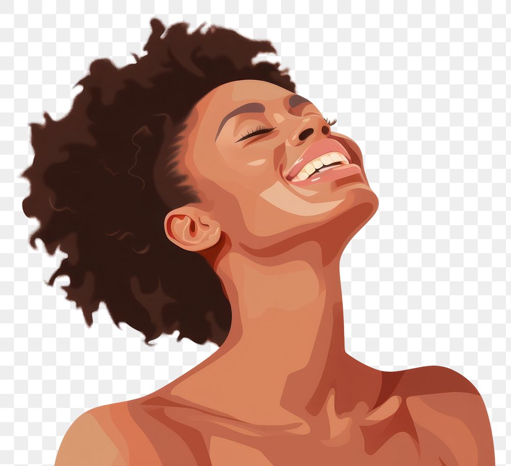 PNG Women smiling adult relaxation creativity. AI generated Image by rawpixel.
