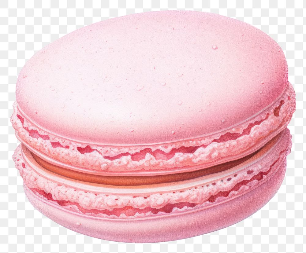 PNG Sweet macaron macarons dessert sweets. AI generated Image by rawpixel.