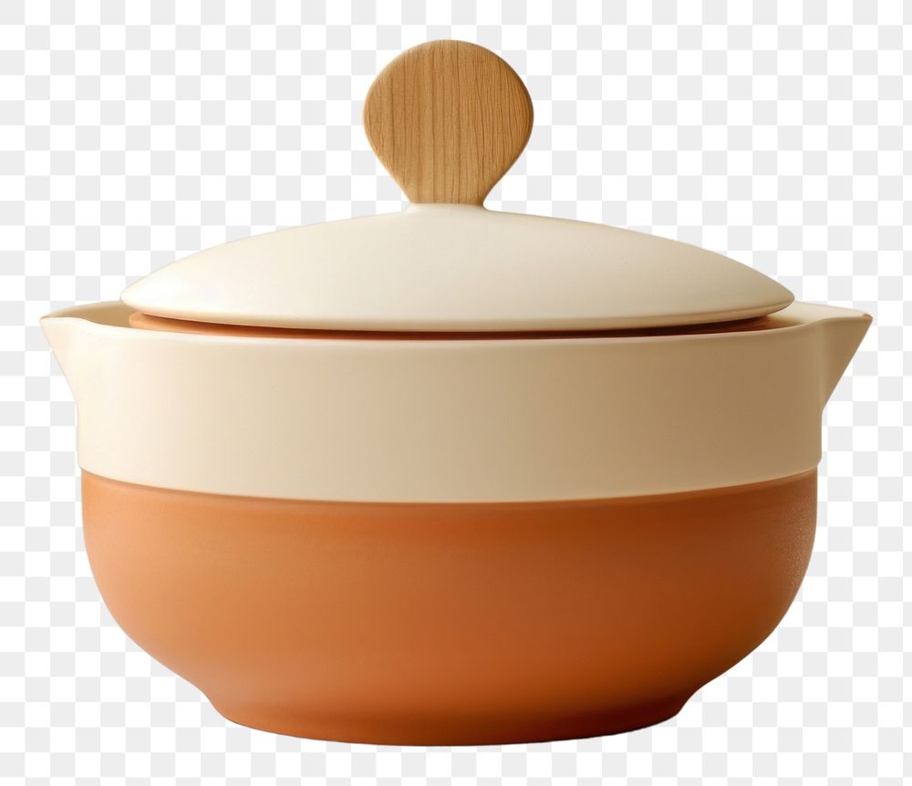 PNG Pottery bowl food porcelain. AI generated Image by rawpixel.