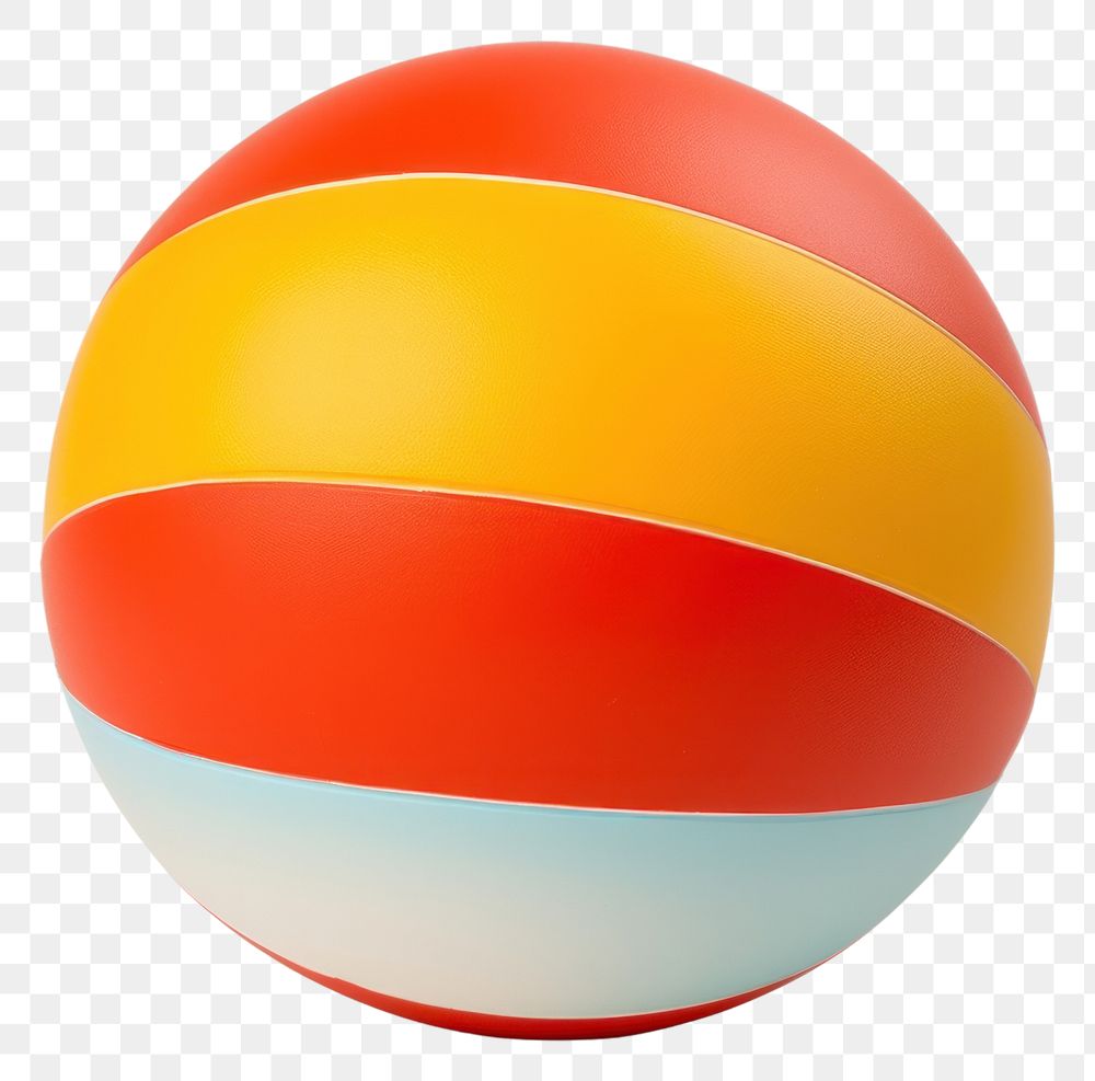 PNG Beach valleyball ball sphere sports volleyball. AI generated Image by rawpixel.